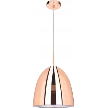 Mads Závěsné svítidlo 1xE27 Max.60W Měděný kov/Průhledný PVC kabel