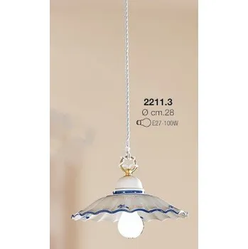 Keramické stropní svítidlo Fiori 2211.3