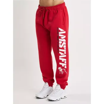 Amstaff tepláky Logo 2.0 Red/White