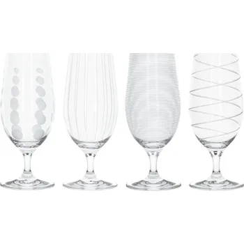 Sklenice Mikasa Sada sklenic na pivo Cheers, 4 ks