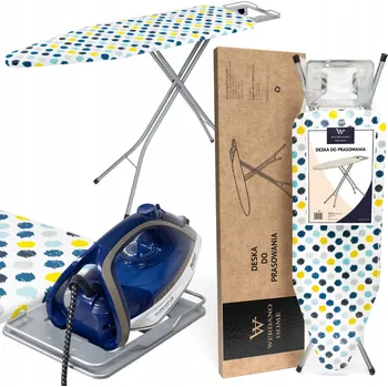 Žehlicí prkno Žehlicí prkno se stojanem Žehlička , bavlněný potah, 120 x 38 cm