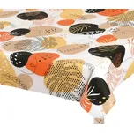 Bellatex Ubrus ADÉLA Oblázky oranžová rozměr 120x140 cm 225452958