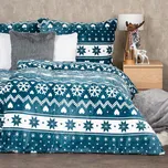 4Home Povlečení mikroflanel Nordic love, 160 x 200 cm, 70 x 80 cm 171625525