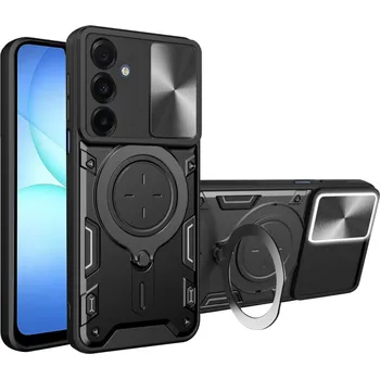 Pouzdro na mobilní telefon Ochranné pouzdro Techsuit CamGuard Pro pro Samsung Galaxy A17 5G A17 4G černé