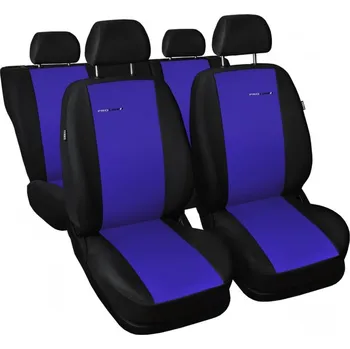 Potah sedadla Univerzální autopotahy pro většinu modelů - modré