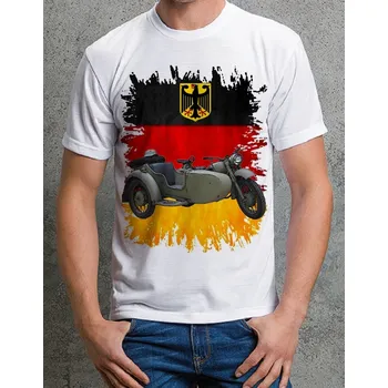 Pánské tričko Pánské vojenské tričko BMW R75 vel. M