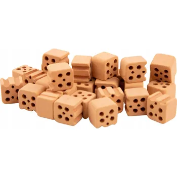 ostatní stavebnice Stavebnice Teifoc z půlkových kostek, 30 kusů