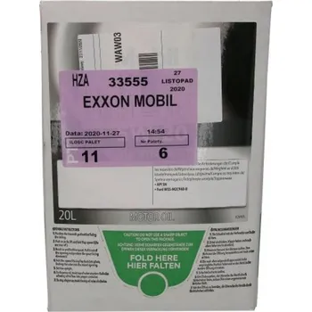 Motorový olej Motorový olej Mobil 20 l 5W-20