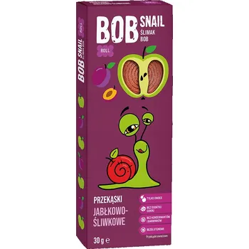 Bonbon Svačinka jablko švestka bez přidaného cukru 30 g BOB SNAIL