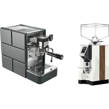 Kávovar Stone Espresso Pure + Eureka Mignon Specialita, WD white, walnut