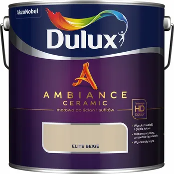 barva na zeď Barva keramická na stěny Dulux 2,5 l Elite Beige matná