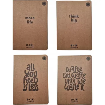 Sada různých sešitů A4 Ziemia Obiecana 1 listů