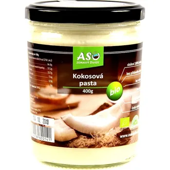 ASO - Zdravý život Kokosová pasta BIO Hmotnost: 400g
