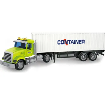 autíčko WIKY Tahač s kontejnerem na setrvačník a s efekty 48 cm