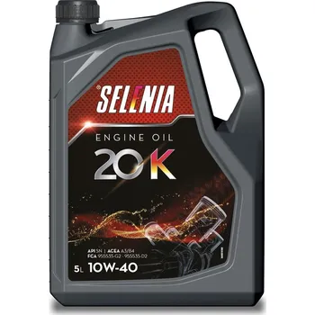 Motorový olej Motorový olej Selenia 5 l 10W-40