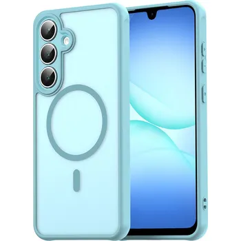 Pouzdro na mobilní telefon Techsuit HaloFrost II MagSafe pro Samsung Galaxy A17 5G A17 4G mátově zelená