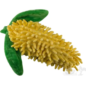 Hračka pro psa UNIQ PETS hračka pro psy, střapatá kukuřice pískací 21x10cm