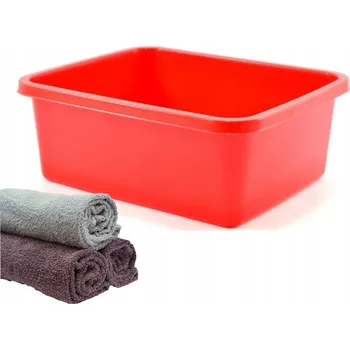 Obdélníková mísa Bentom 8 l červená