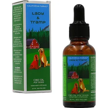 California Farms Lady & Tramp CBD olej pro psy 30 ml
