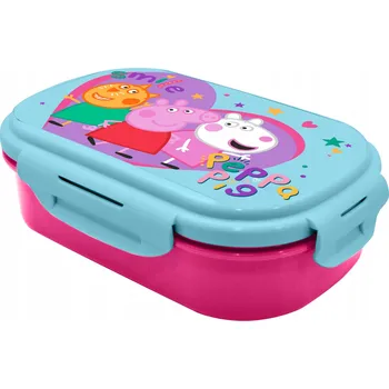 Svačinový box Obědový box Svačinový Box Krabička + příbory Prasátko prasátko Pepa