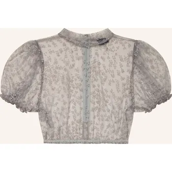 Dámská halenka Kinga Mathe Dámská Dirndl Halenka Leni, šedá, 36