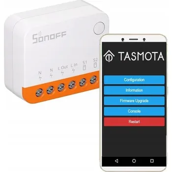 IP kamera Sonoff MiniR4 WiFi relé do instalační krabice s možností změny firmwaru na SUPLA