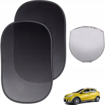 Stínítko do auta SLUNEČNÍ CLONY DO AUTA SAMOLEPICÍ 50*30 CM UV OCHRANA