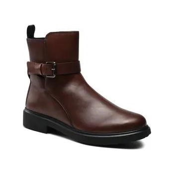 Dámské kozačky Polokozačky ECCO Metropole Amsterdam 22201301667 Bordó 37