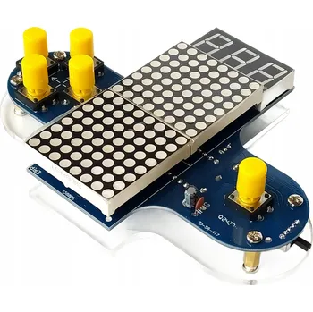 Herní konzole Sada pro vlastní montáž herní konzole MCU 51 (Snake, Tetris) DIY Kit