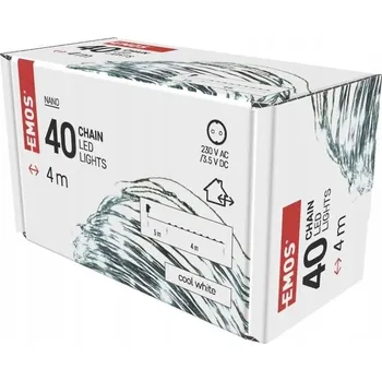 Vánoce Vánoční osvětlení na stromeček Emos pro vnitřní použití, 4 m, 21-50 světýlek