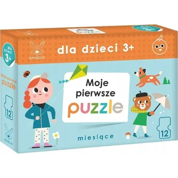 Obraz Pro děti od 3 let Moje první Puzzle. Měsíce