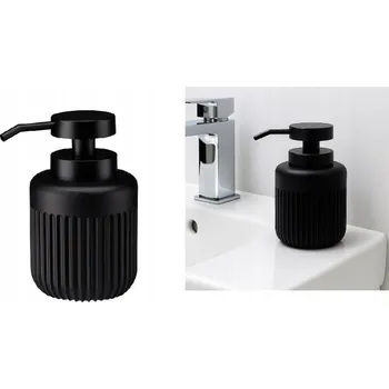 Dávkovač mýdla Ruční dávkovač mýdla stojací Galicja 350 ml černý