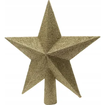 Vánoce Špičky na stromeček Hvězda 19 cm 1 ks