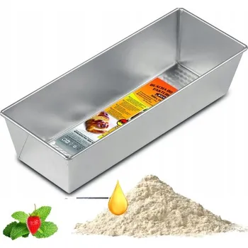 Forma na pečení SNB forma na biskupský chlebíček / chlebová forma 39x11x7,5cm