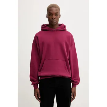 Pánská mikina Mikina Abercrombie & Fitch KI122.5467.520 burgundské 93X, vel. XXL