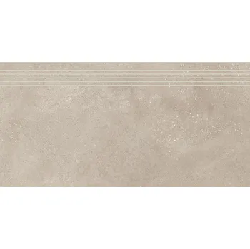 Dlažba RAKO Schodovka Rako Betonico tmavě béžová mat rektifikovaná 40x80 DCP84794 DCP84794