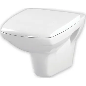 Klozet CERSANIT 3D WC mísa Cersanit Carina závěsná bílá new clean bez sedátka, K31-046 K31-046