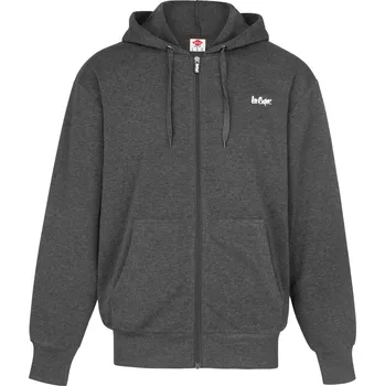 Pánská mikina pánská mikina LEE COOPER zip - GREY MARL - 2XL (Lee Cooper FZ Hoody)