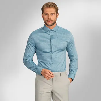 Pánská košile Pánská košile BANDI, model REGULAR ERMINO Ciano