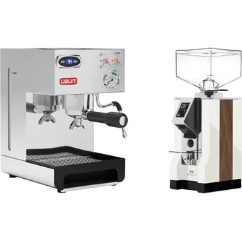 Kávovar Lelit Anna PL41TEM + Eureka Mignon Specialita, WD white, walnut