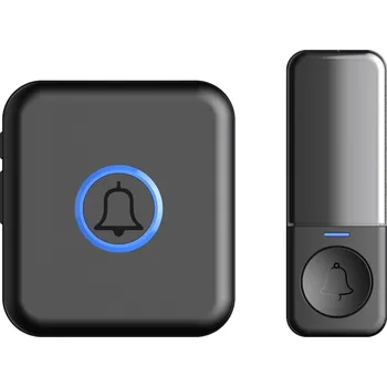 Domovní zvonek Zvonek MAKETOP YF-102 kinetic doorbell, černý