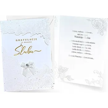 Obraz Přání ke Svatba, výročí, 17,7 x 25 cm