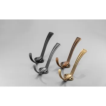 Věšák VĚŠÁK WZ-CORUN-D-07 STAROŽITNÉ STŘÍBRO