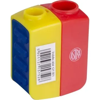 Ořezávátko Ořezávátko dvojité s nádobkou Astra, vícebarevné