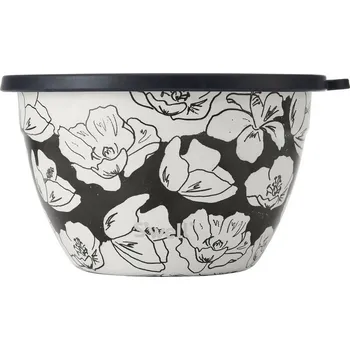 S'well Charcoal Bloom Dóza na oběd, 1.9 l