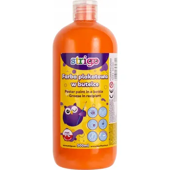 Výtvarná barva Plakátové barvy Strigo 1 ks x 500 ml