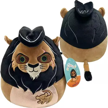 plyšák SQUISHMALLOWS Lví král plyšová hračka SCAR 20 cm