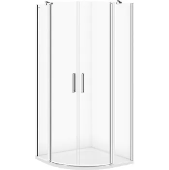 CERSANIT 3D Sprchový kout Cersanit Moduo čtvrtkruhový 90x90x195 R55, S162-010 S162-010