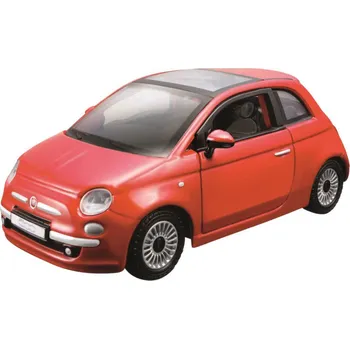 auto na autodráhu Bburago Fiat 500 2007 1:32 bronzová metalíza