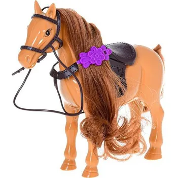 Figurka Mikrotrading Mikrotrading Kůň 17 cm s doplňky v krabičce